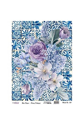 Cadence Brass Decoupage Paper Model - 731