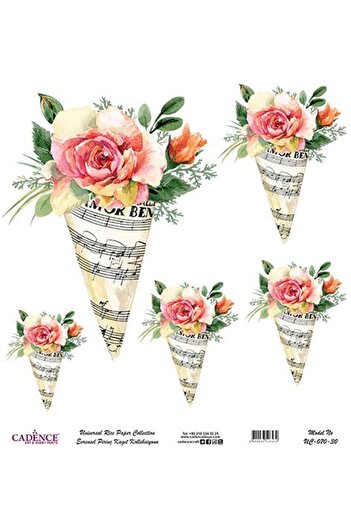 Cadence Universal Rice Decoupage Paper - Uc-070