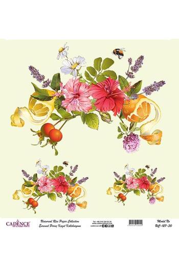 Cadence Universal Rice Decoupage Paper - Uc-127