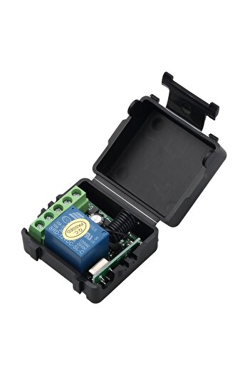 zola Radio remote control switch, 433 MHz, range 50 m, 7A - 230V/10A - 12V, black