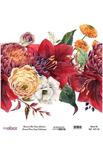 Cadence Universal Rice Decoupage Paper - Uc-037