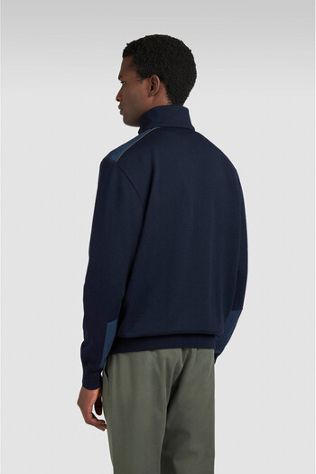 PAUL&SHARK Men's Knitted Wool Zipped Sweater