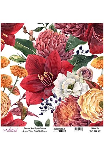 Cadence Universal Rice Decoupage Paper - Uc-035
