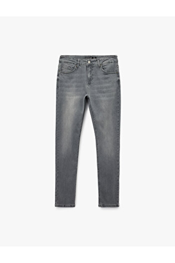 Koton Cotton Regular Leg Skinny Fit Jean Pants - Michael Jean