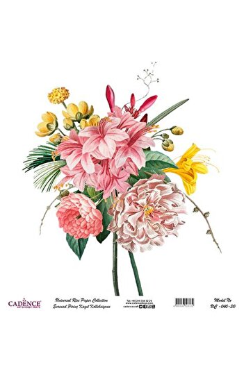 Cadence Universal Rice Decoupage Paper - Uc-040