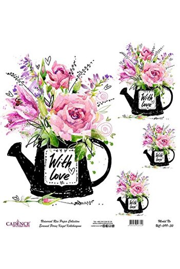 Cadence Universal Rice Decoupage Paper - Uc-099