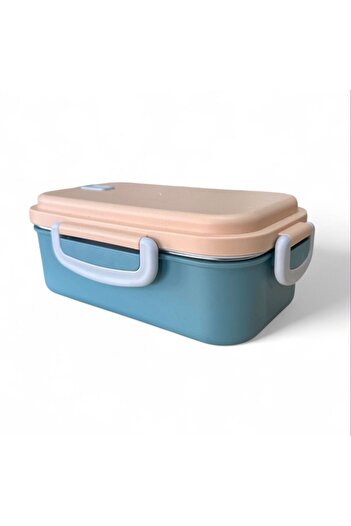 FixPoint Stainless Steel Food Storage and Transport Container Blue 450 ml P4865