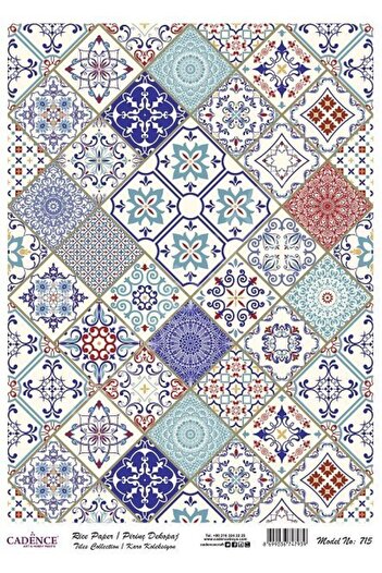 Cadence Brass Decoupage Paper Model - 715