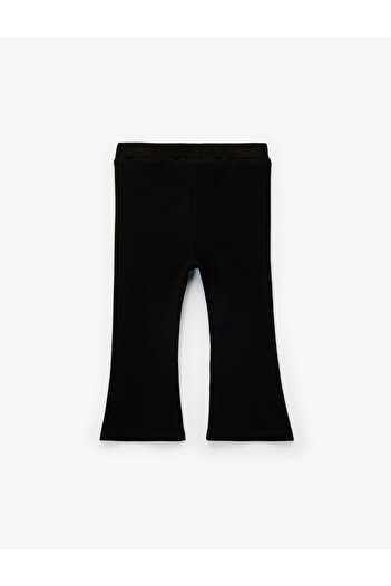 Koton Button Detailed Cotton Spanish Leggings