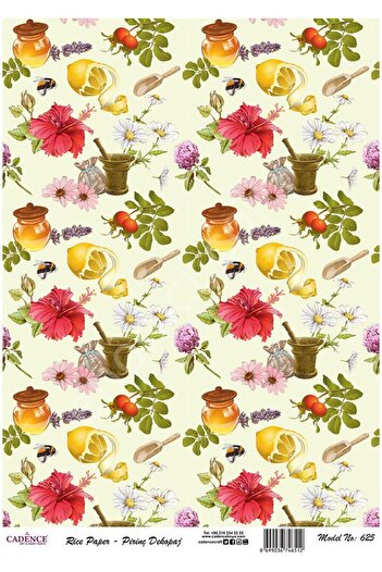 Cadence Brass Decoupage Paper - Model 625