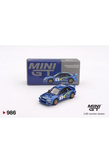 mini gt Subaru Impreza Wrc98 1998 Rally Monte-Carlo 3Rd Place # 3 975