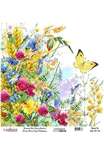Cadence Universal Rice Decoupage Paper - Uc-103