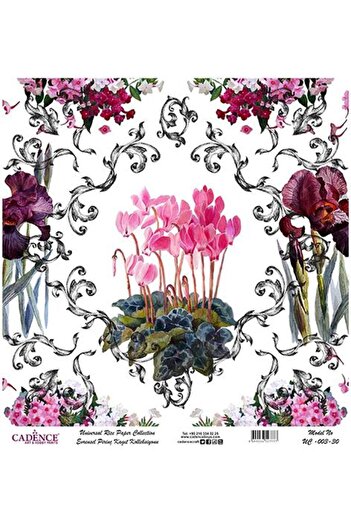 Cadence Universal Rice Decoupage Paper - Uc-003
