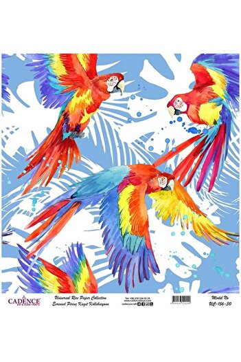 Cadence Universal Rice Decoupage Paper - Uc-156