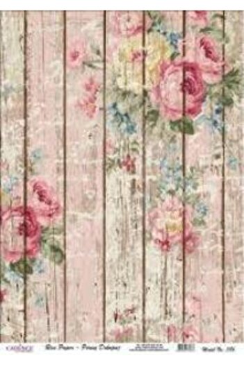 Cadence Brass Decoupage Paper Model 386