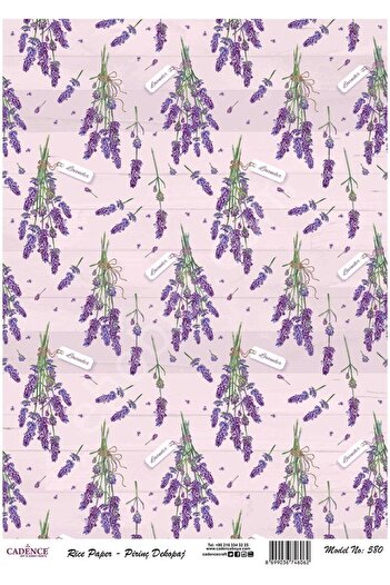 Cadence Brass Decoupage Paper - Model 580