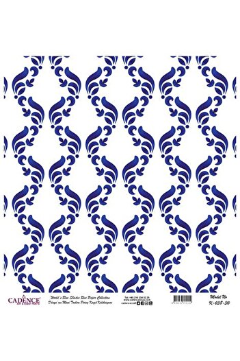 Cadence Blue Shades of the World Rice Decoupage Paper - K-038