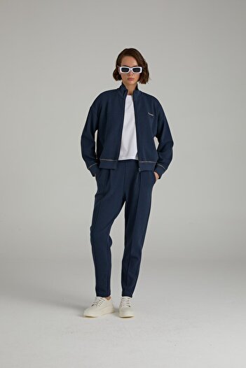 Brand Up Textured Jogger Pants
