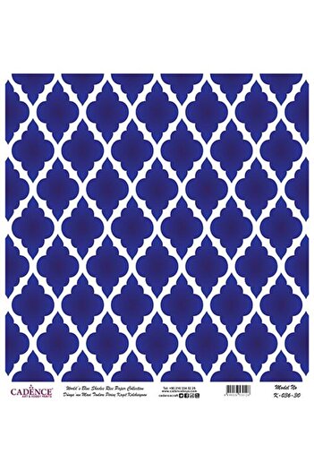 Cadence Blue Shades of the World Rice Decoupage Paper - K-036