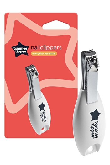 tommee tippee Baby Nail Clippers for Newborns – Safe Rounded Edge, Easy Grip Infant Nail Trimmer