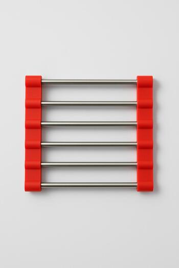 HSDemirci Stainless Steel Silicone Edged Trivet 21 cm