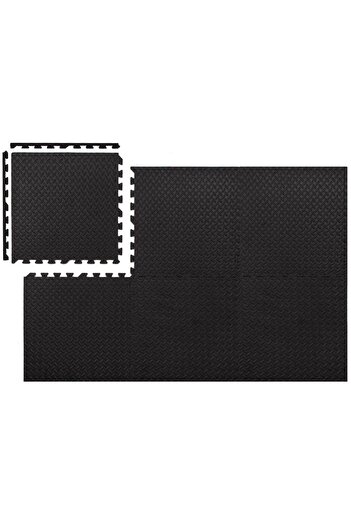 SERSIMO Training mat protection mat set, puzzle type, 6 pieces 60x60cm, 12mm