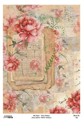 Cadence Brass Decoupage Paper Model - 941