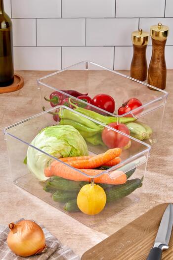 Hangora 2 Liter Refrigerator Organizer & Refrigerator Organizer 6 Lt
