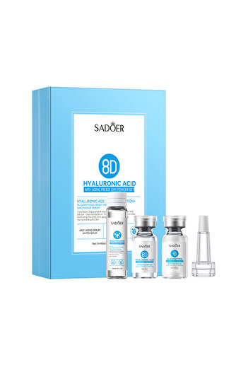 SADOER hyaluronic acid skincare set (dry powder + hyaluronic acid solution)