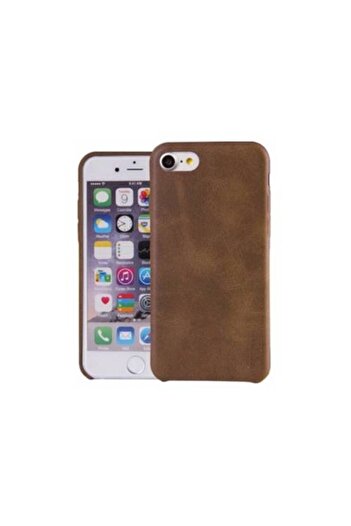 uniq Outfitter Premium Case for iPhone SE/7/8 - Brown Leather