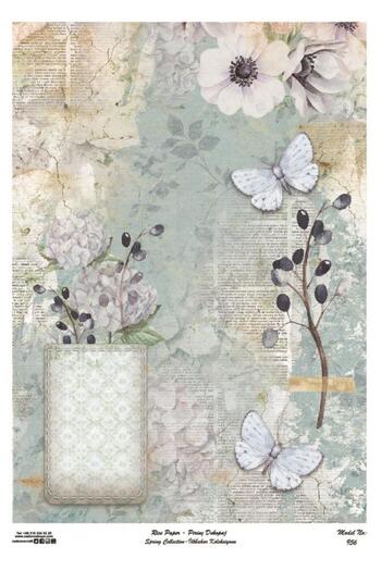 Cadence Brass Decoupage Paper Model - 956