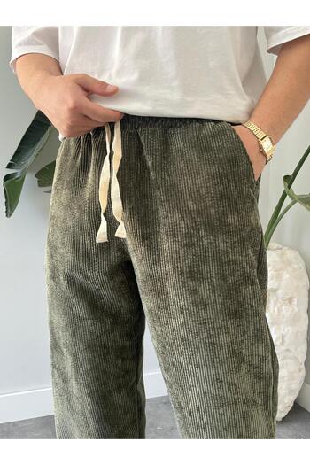 Quik-max Kadife Baggy Pantolon