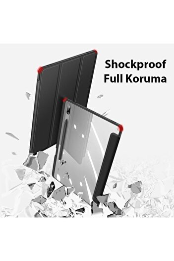 Butik Dux Ducis SM Galaxy Tab S8-S7 Kılıf Toby Series Manyetik Kapaklı Kılıf (X700/X706)-(T870/T875/T876B)