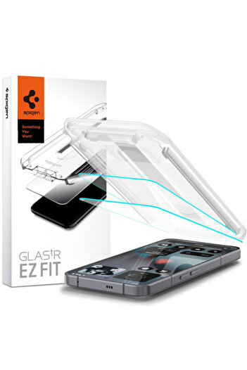 Spigen [Pachet 2x] Folie Nothing Phone (3) Glas.tR EZ Fit, transparenta