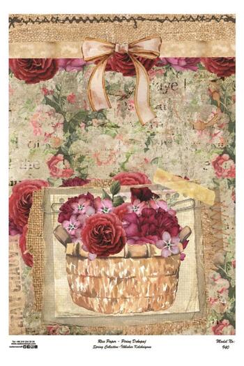 Cadence Brass Decoupage Paper Model - 940
