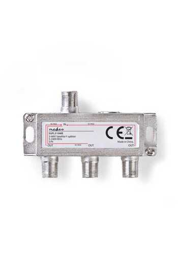Nedis TV signal distributor spitter 3 ways 5-2400Mhz