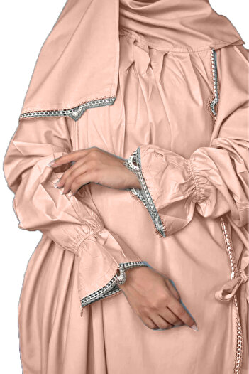 SDD Cool and heavy cotton prayer sheet with attached scarf, wide and comfortable