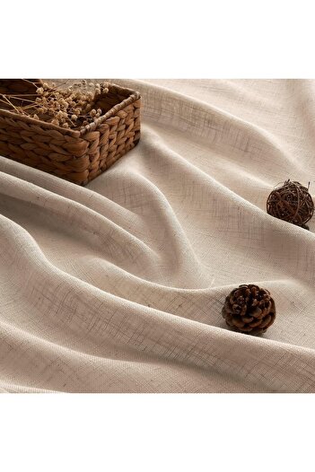 MIULEE Set 2 Draperii, 140 x 250 cm, Bej - CN