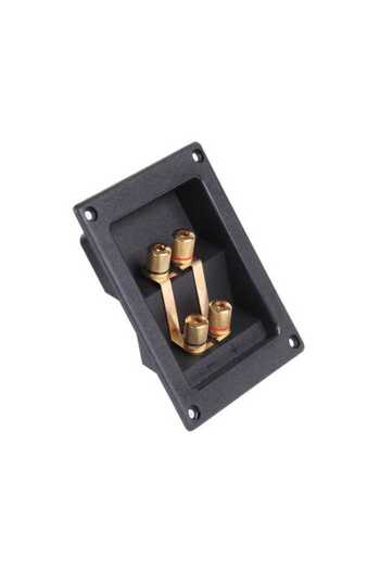 OEM Speaker connector 4 gold-plated terminals