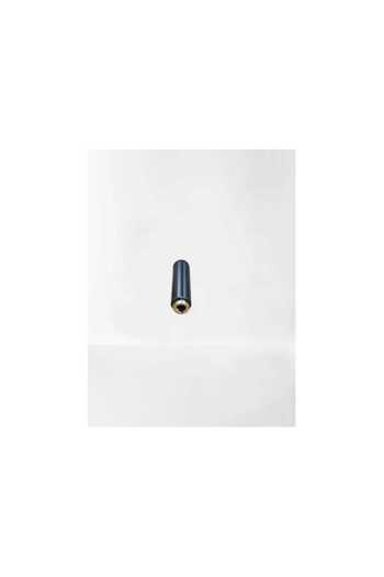 OEM JACK 3.5 mm female plug 4 Pins 4 Contacts black metal with gold plating slim case