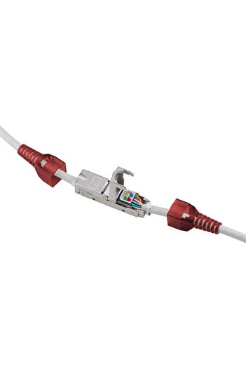 goobay Tool-free cable reconnection connector CAT6 shielded STP AWG 24/1-22/1 250MHz 79577