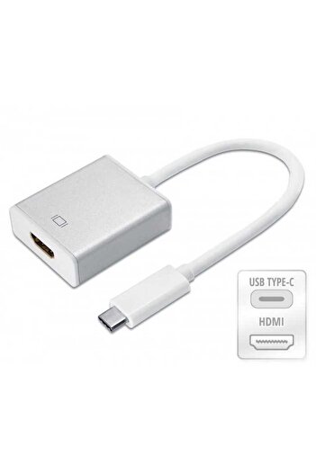 OEM Cablu adaptor convertor semnal de la USB type C 3.1 tata la HDMI A mama Full HD 1920x1080P