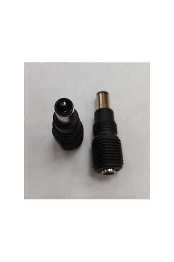 OEM DC power adapter plug 2.5x5.5 mm female to 7.4x5.0 mm with Pin inside male