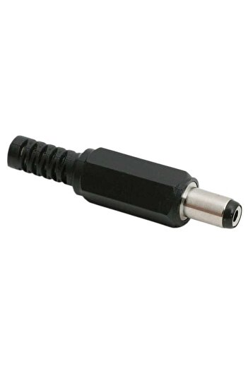 OEM DC 2.1x5.5mm male plug on wire with cable protector