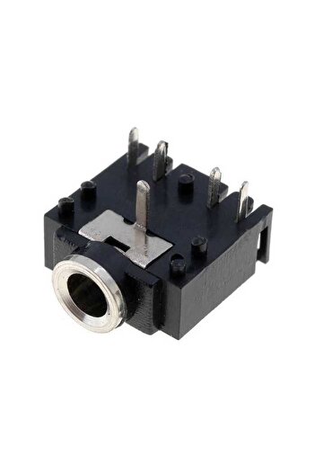 VALUELINE 3.5mm stereo jack panel mount connector with switch JC-128