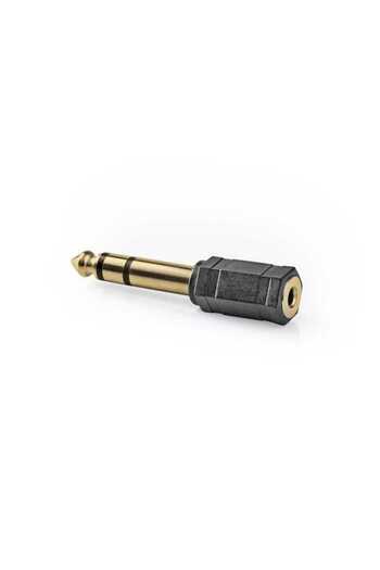 Nedis Adaptor audio stereo Jack 6.35 mm tata - 3.5 mm mama CABW23930AT