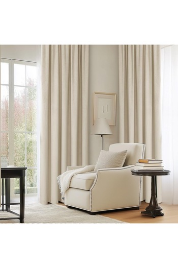 MEEDEN Set 2 Bucati Draperie, 140 x 280 cm, Bej - CN