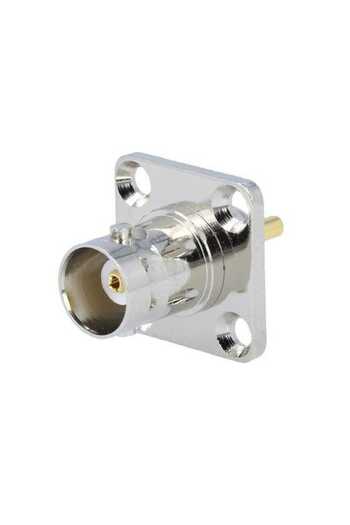 OEM BNC female socket straight solder plug