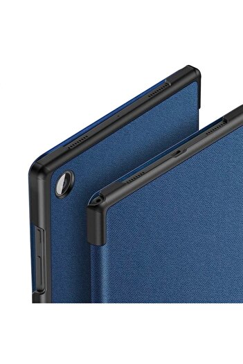 Butik Dux Ducis Samsung Galaxy Tab A8 2021 10.5 (X200/X205) Kılıf Kalem Bölmeli Standlı Domo Series-(5775)