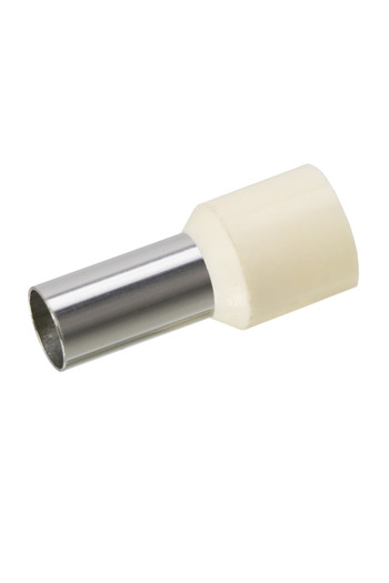 OEM 16 mm white cable terminal tip